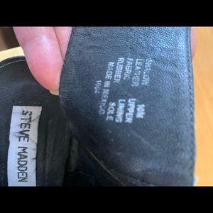 Steve Madden Black shoes